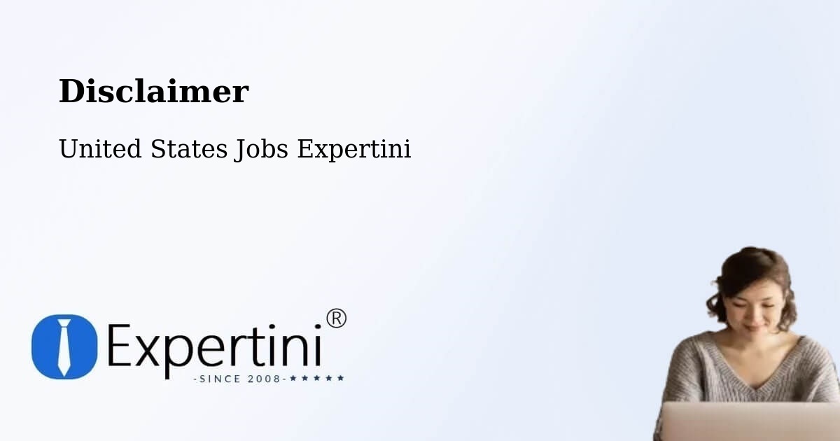 Disclaimer – Mint Hill - United States Jobs Expertini